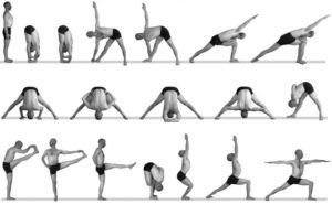 Ashtanga vinyasa yoga - postures debout