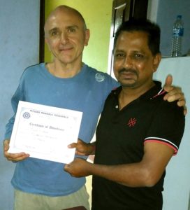 Diplôme pranayama Ramesh Kumar
