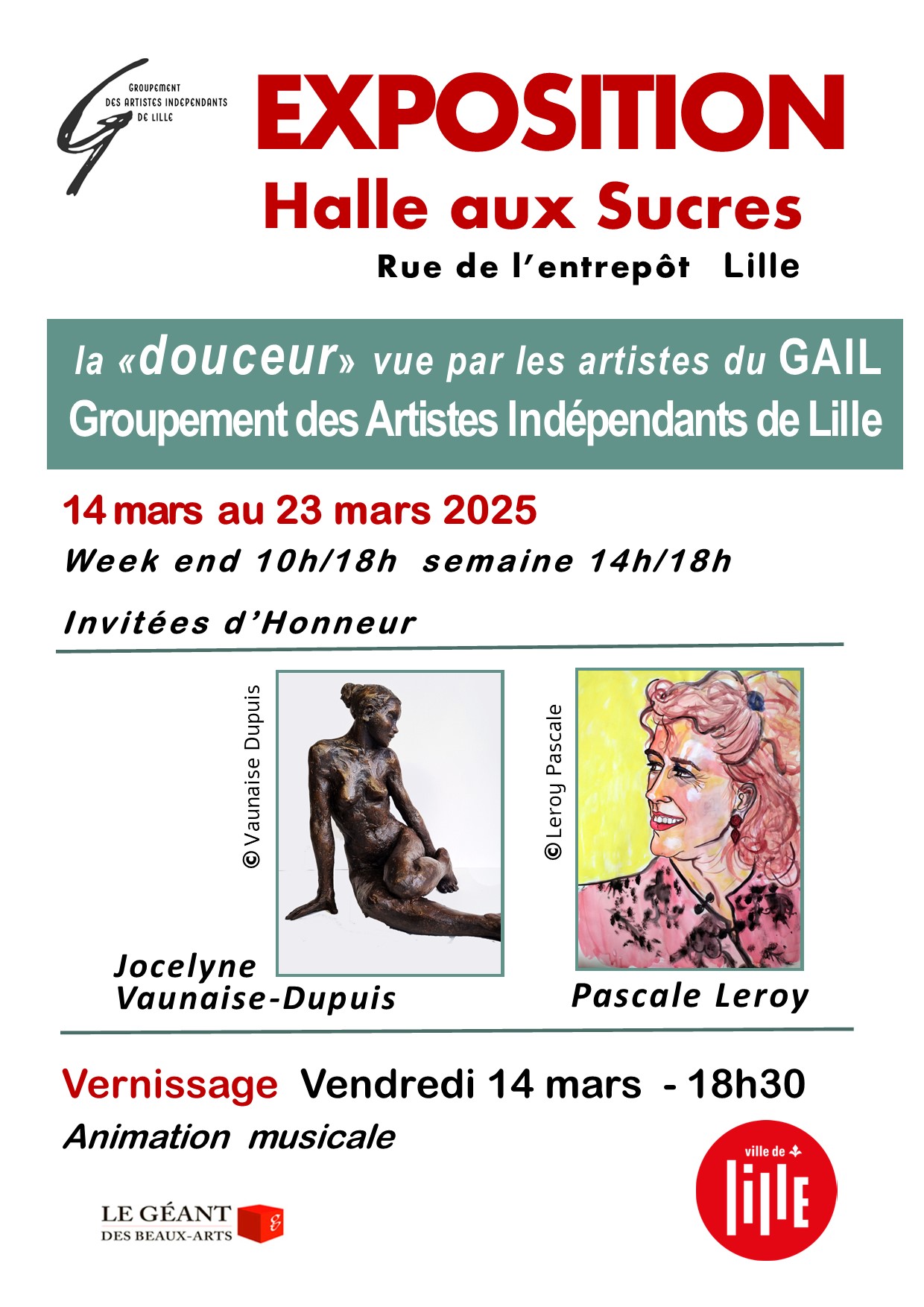 Exposition Halle aux Sucres